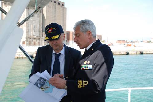 Visita ufficiale del Vice Ministro delle Infrastrutture e dei Trasporti alla Direzione marittima della Toscana
