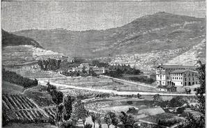 NAPOLEONE E MARIA WALEWSKA AL ROMITORIO DELLA MADONNA DEL MONTE